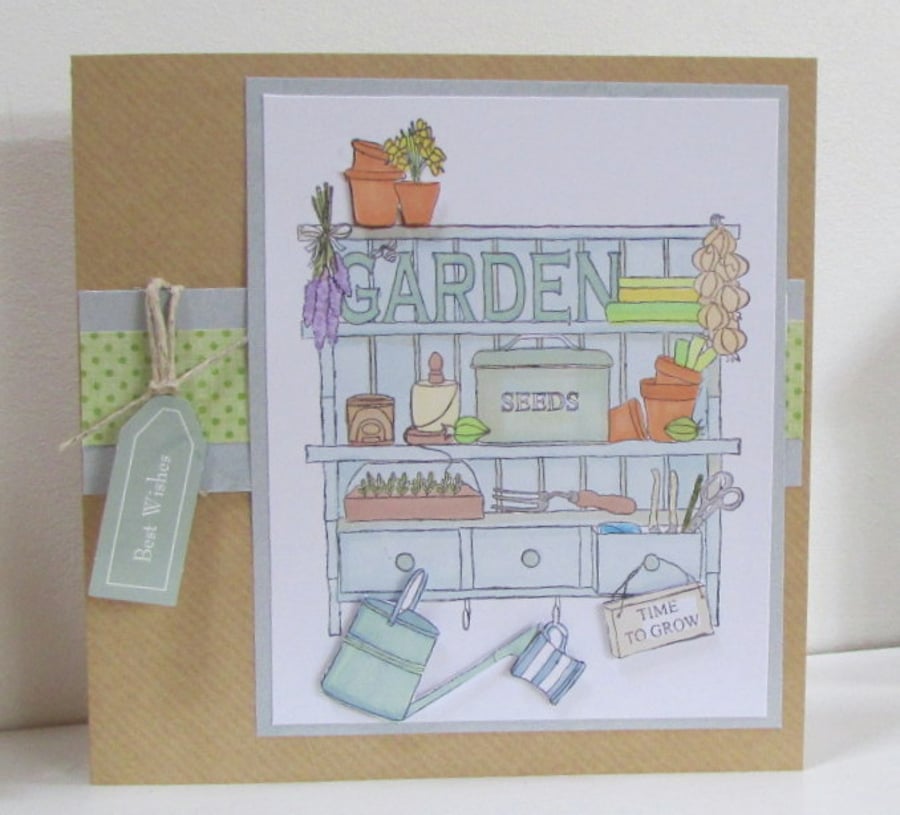 Garden Shed Card