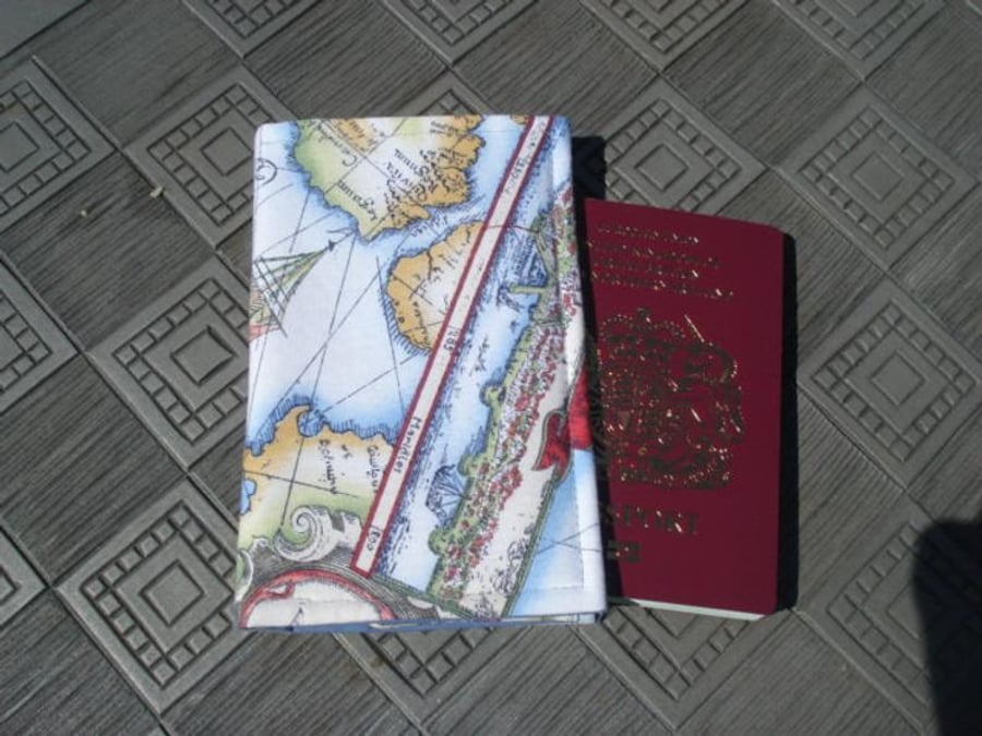 Passport holder cover