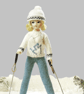 VINTAGE KNITTING PATTERN PDF Ski Set for Doll - Image 2