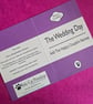 The Wedding - Vintage Penguin Style Book Card - Can be Personalised - Image 4