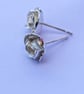 Silver Rose Earrings: Handmade with Sterling Silver - Image 8