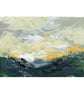 'Abstract V’ - ACEO Original Acrylic Painting - Image 2