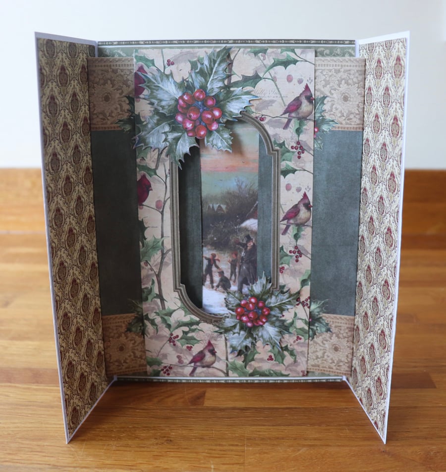 Holly Berries Vintage Christmas