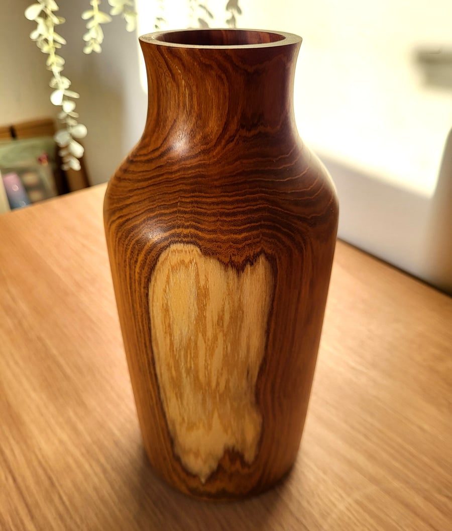 Beautiful unique Laburnum vase 