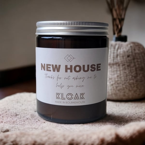 New House Candle: Don't Ask Me to Help You Move