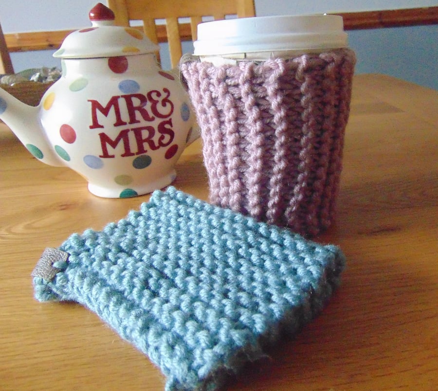 Coffee Cup Cosy  Cup Sleeve