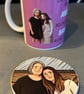 Personalised Mugs and Coasters with a twist