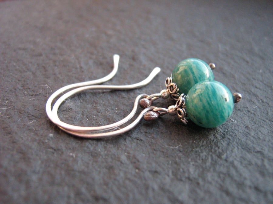Amazonite Drop Earrings