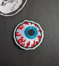 Eye - Embroidered Iron on Patch