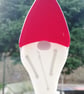 Fused Glass Gnome suncatcher, Thoughtful Gift - Image 3