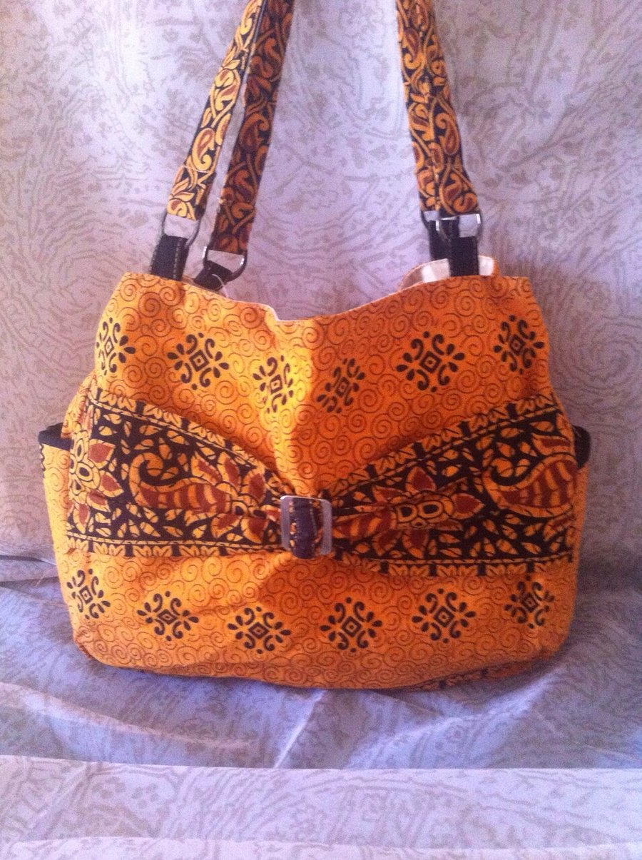 African Tangerine Bag