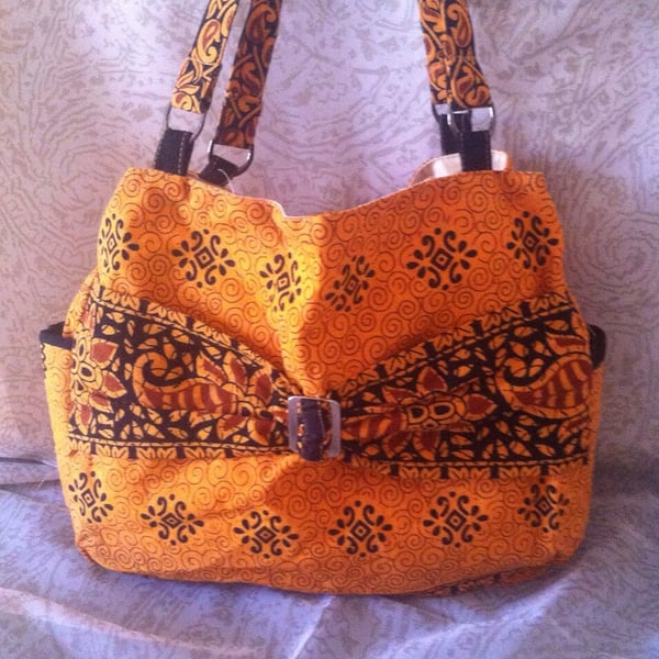 African Tangerine Bag
