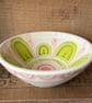 Small ceramic dish in shades of pink