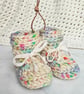 Tootsie Booties 100% Wool Electric Sprinkles - Image 6