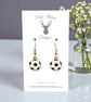 Charm Earrings - Football