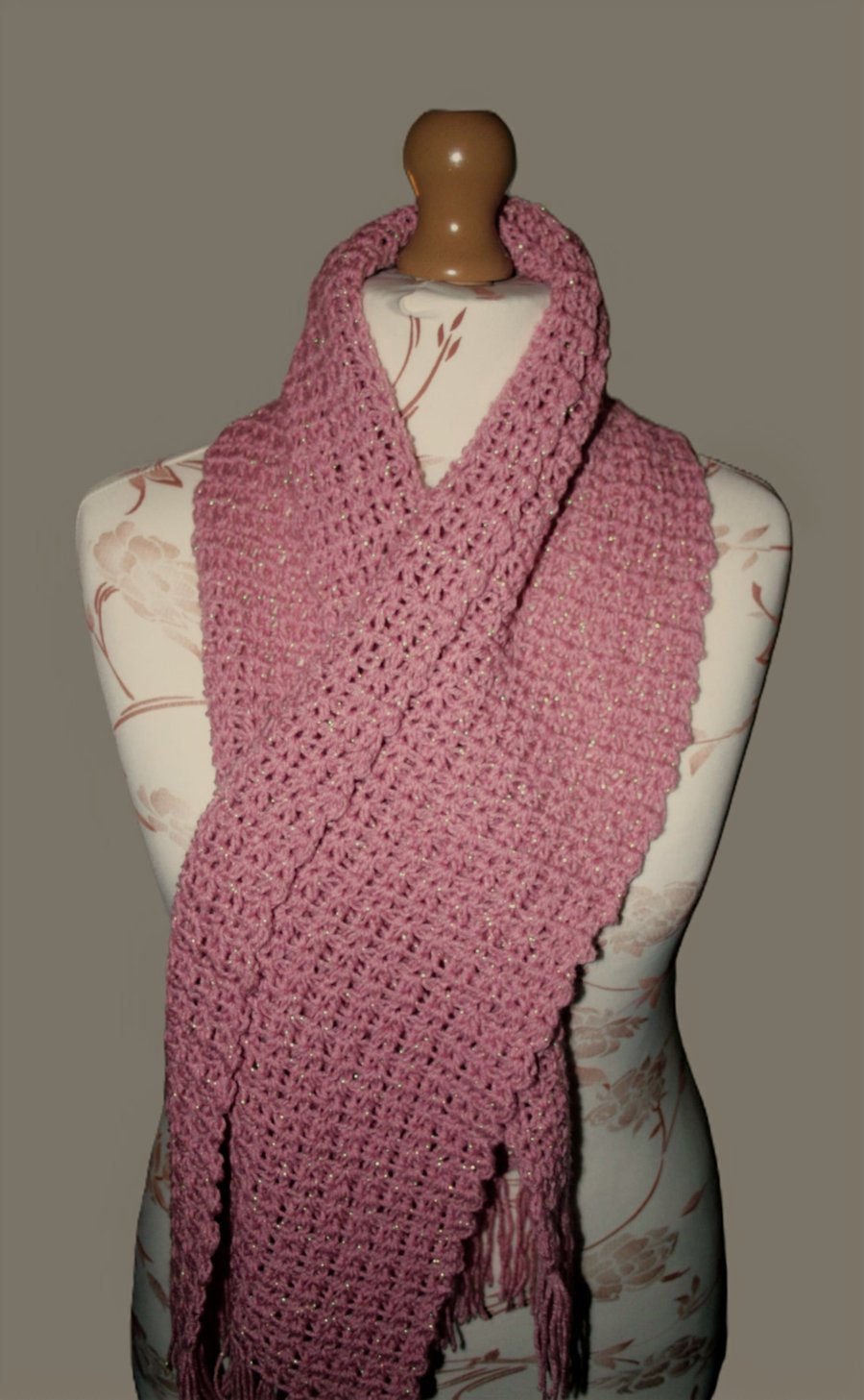 Pretty Crochet Scarf 