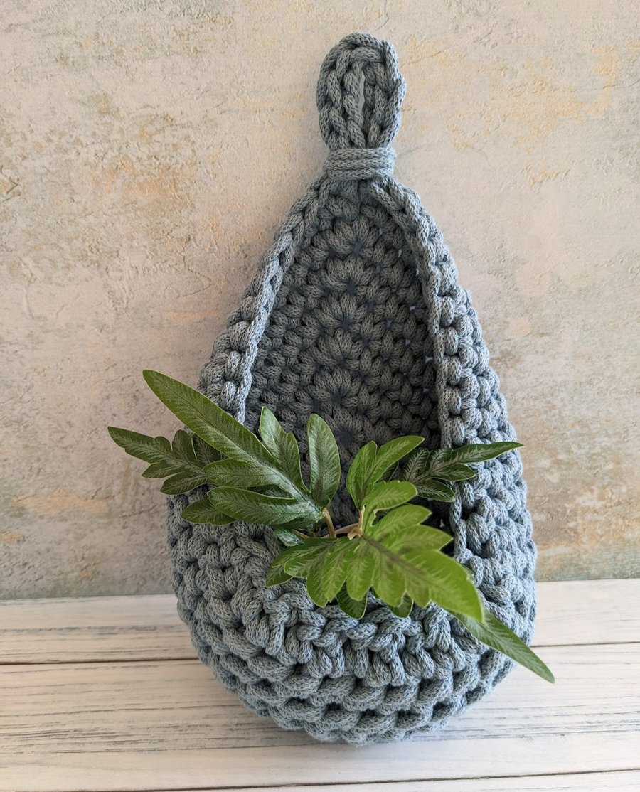  Raindrop hanging basket, teardrop hanging basket, wall decor