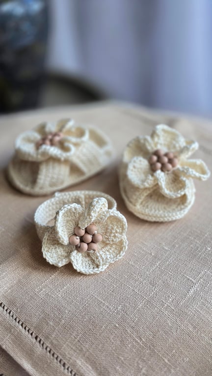 Mini & Me Blossom Set  - Cream Blossom