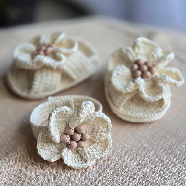 Mini & Me Blossom Set  - Cream Blossom