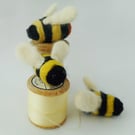 Needle Felt Bumble Bee - 4 April 2026
