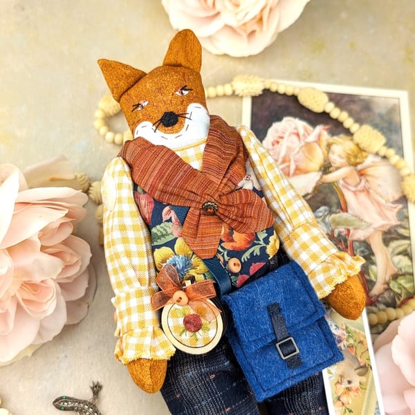 Ned, A Gentleman Fox in Liberty Lawn