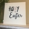 Easter Bunny Card - Easter Card - Happy Easter 