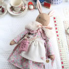 Heirloom Liberty Bunny - Betsy Ann Pink