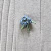 forget-me-not brooch