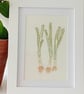 Hand Embroidered Framed Picture