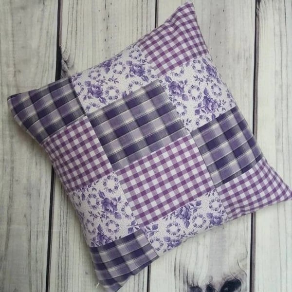 Vintage Patchwork Cushion