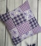 Vintage Patchwork Cushion - Image 1