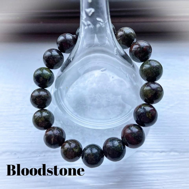 Bloodstone crystal Bracelet