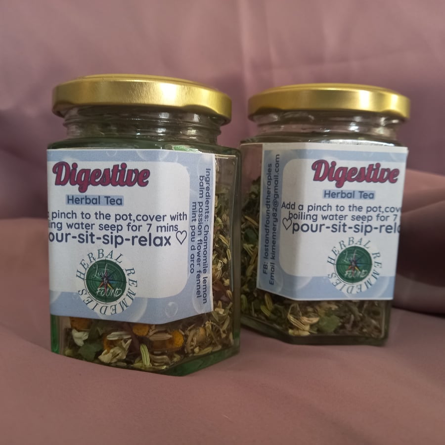 Digestive herbal tea
