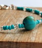Turquoise Tides - Artisan Handmade Statement Set - Image 5