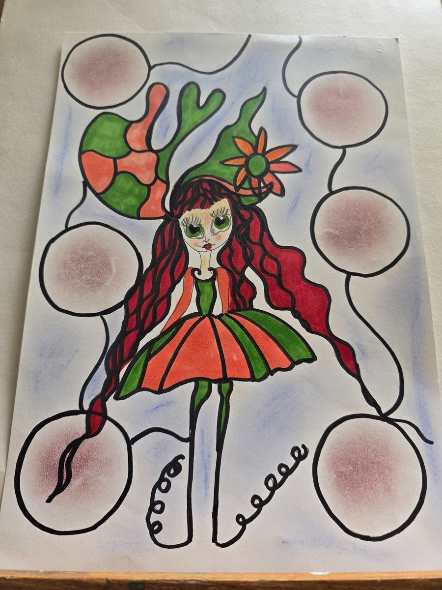 Fairy Witch Drawing 