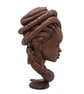Black woman with braids, 3d printed bust, african state, Black girl figurine,  - Image 6