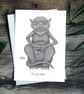 Let's Get Stoned Postcards - Pack of 5 Cards