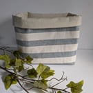 Fabric storage basket 