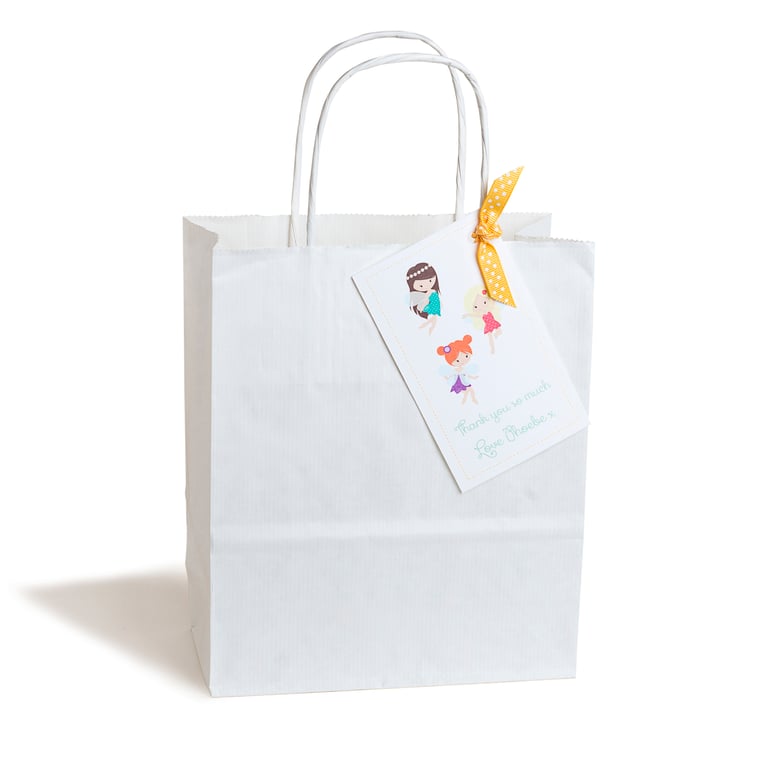 Personalised Fairy Party Bags - pack of 6
