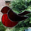ROBIN IN STAINED GLASS