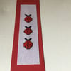 Ladybird bookmark. CC416
