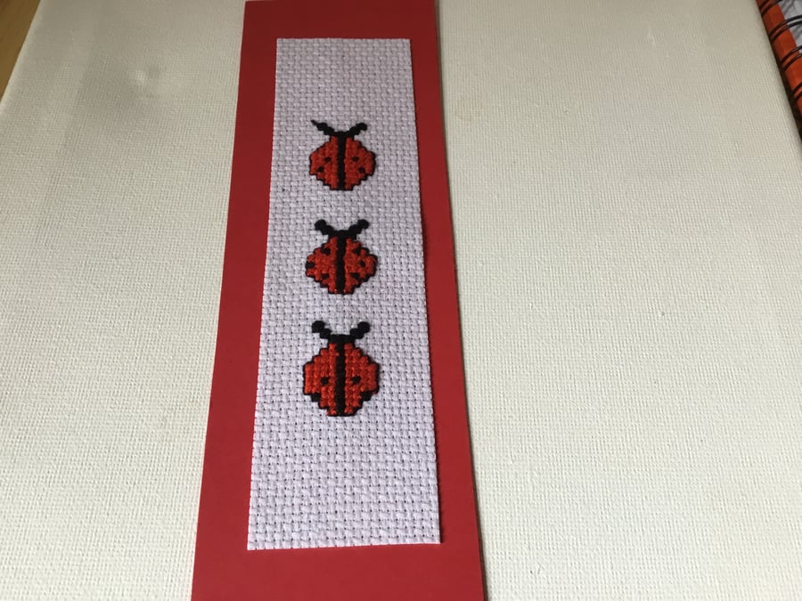 Ladybird bookmark. CC416