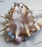 Kunzite, Aquamarine & Freshwater Pearl Designer Bracelet  - Image 7