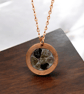 Healing Smoky Quartz Pendant on Long Chain - Libra gemstone, Chakra Balancing. - Image 7