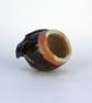 Shiny black ceramic wren - Image 3