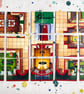 Cluedo Game Board Cut for Coasters - No Varnish or Backing - Super Seconds - Image 4