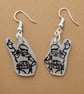 Stormtrooper Star Wars Earrings – Handmade Sci-Fi Jewellery - Image 2
