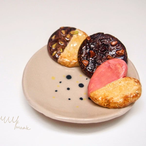Drizzle With Cookies Trinket Dish