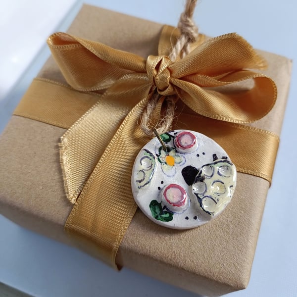 Baa Baa clay hanging decorations and tags