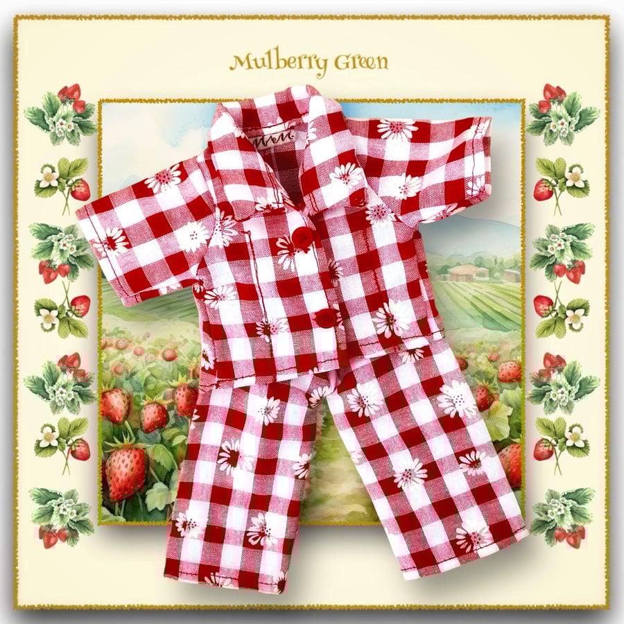 Red Gingham Pyjamas